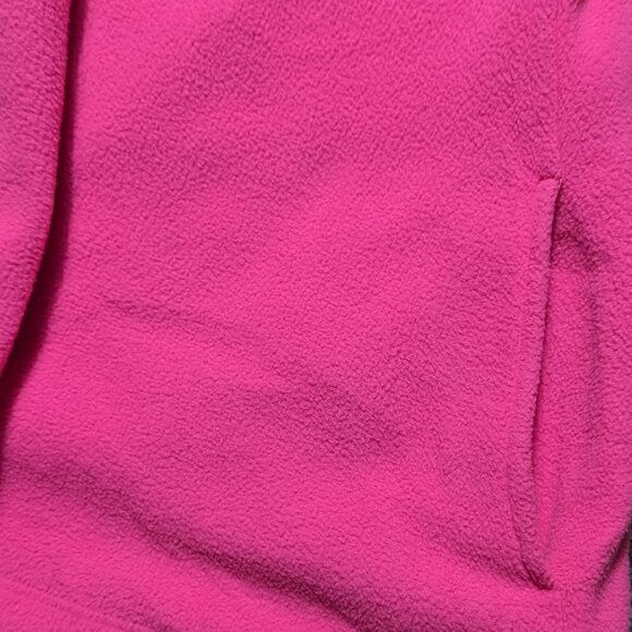 Dudley Stephen’s TERRY FLEECE Cobble Hill Turtleneck in Neon Pink Size Small S - Picture 10 of 10